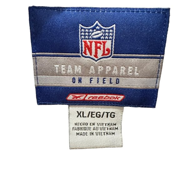 Reebok NFL Jacket Mens XL Yellow Pittsburgh Steelers Pullover Windbreaker - Picture 5 of 9